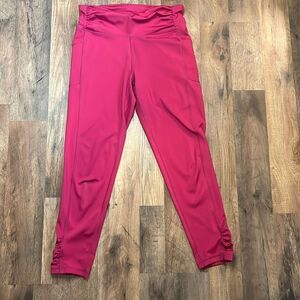 DKNY athletic workout yoga leggings pants sz M